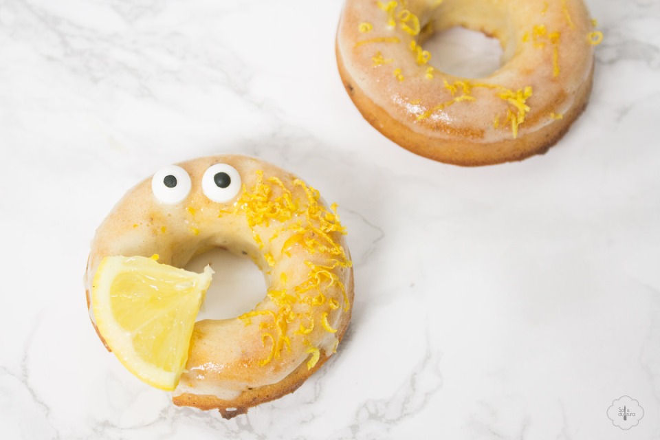 receta de donuts de limón sin azucar